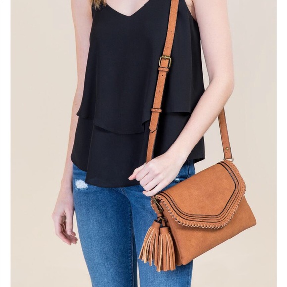 Francesca's Collections Handbags - Leather Cross Body Purse